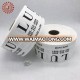 New design printing washing label with high quality