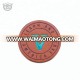 Decorative printed leather patch fake PU patches