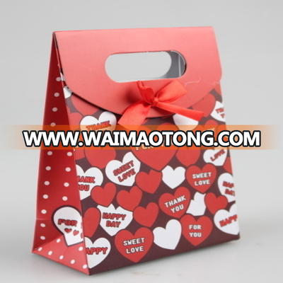 Custom logo luxury paper bags shopping bags with handle