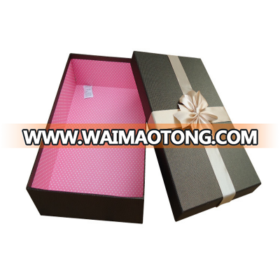 Best quality hot sale clothing packaging paper box with custom logo