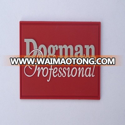 China cheap higH quality 3D soft PVC logo rubber patch