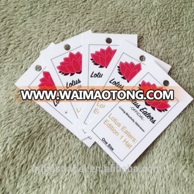 Professional Paper Garment Hang Tag with Custom Logo for Jeans