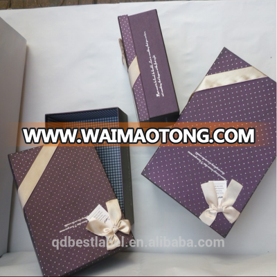 Accept custom order fancy printed coated packaging paper box