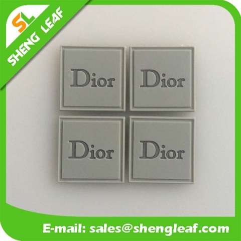 Garment 3D PVC Rubber Plastic Clothing Custom Label